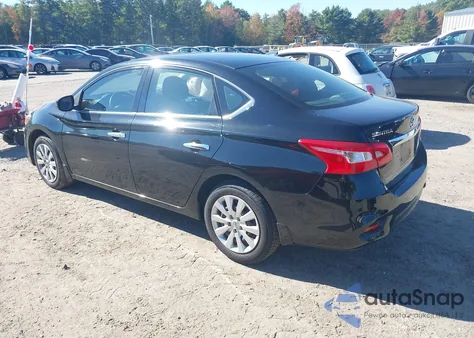 2016 Nissan Sentra S из США, поврежденный, VIN 3N1AB7AP9GL682184